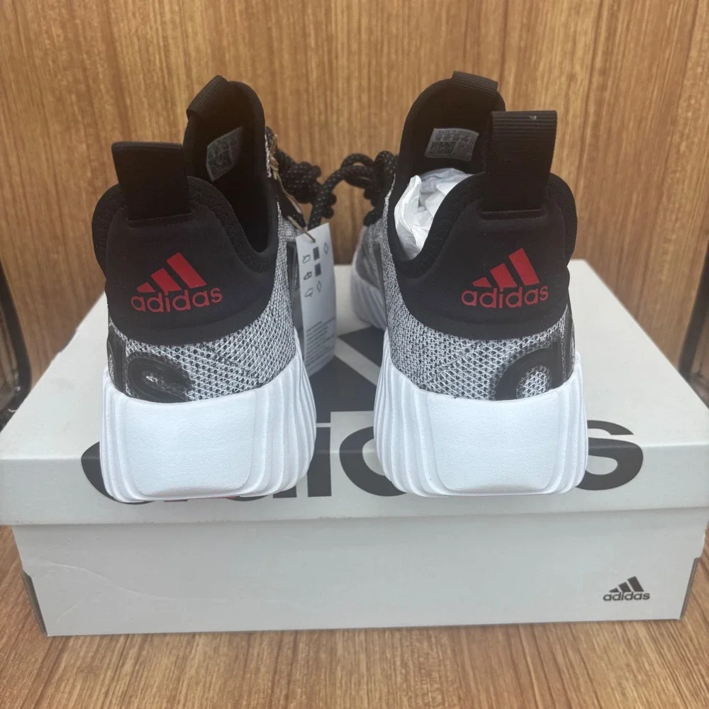 New Adidas Kaptir 3.0 Sneakers Mens 13 Grey Black New IH4838 Running Shoes